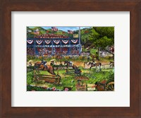 A Day At The Races Fine Art Print