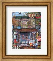 Hanging Out At The General Store Fine Art Print