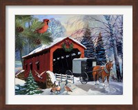 Snowy Ride -Horizontal Fine Art Print