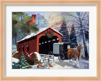 Snowy Ride -Horizontal Fine Art Print