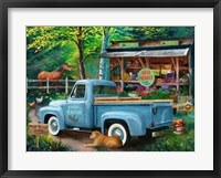Woody's Farm Stand Fine Art Print