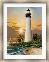 Cape Florida Lighthouse Fine Art Print