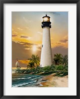 Cape Florida Lighthouse Fine Art Print