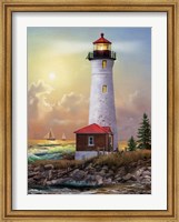 Crisp Point Lighthouse Fine Art Print