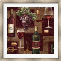 Elegant Wine Repeat Fine Art Print