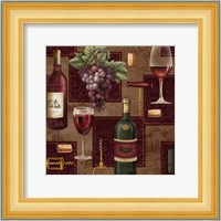 Elegant Wine Repeat Fine Art Print