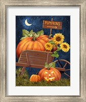 Pumpkins this Way Fine Art Print