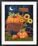 Pumpkins this Way Fine Art Print