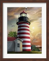 West Quoddy Head Lighthouse Fine Art Print