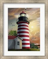 West Quoddy Head Lighthouse Fine Art Print