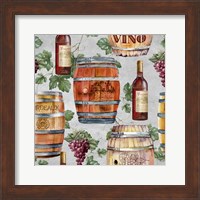 Wine Barrel Repeat Fine Art Print