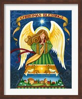 Christmas Blessings Angel Fine Art Print