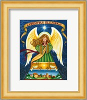 Christmas Blessings Angel Fine Art Print