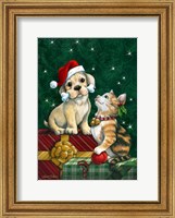 Christmas Buddies Fine Art Print