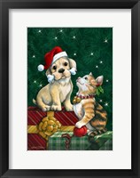 Christmas Buddies Fine Art Print