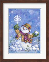 Frosty's Flakes (vertical) Fine Art Print