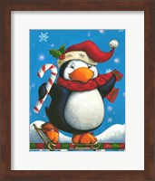 Penguin's Greeting Fine Art Print