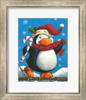 Penguin's Greeting Fine Art Print