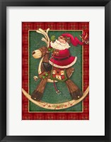 Rockin Santa Fine Art Print