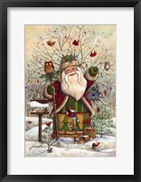 Santa Of The Woods Fine Art Print