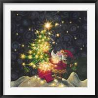 Santas Star Tree Fine Art Print
