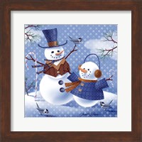 Snow Duet Fine Art Print