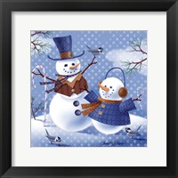 Snow Duet Fine Art Print