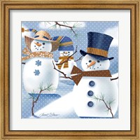 Snow Trio Fine Art Print