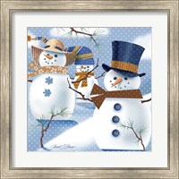 Snow Trio Fine Art Print