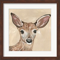 Snowy the Deer Fine Art Print