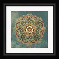Boho Medallion I Framed Print
