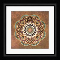 Boho Medallion II Framed Print