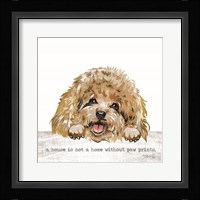 A House is Not a Home Framed Print