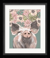 Patrice the Pig Framed Print