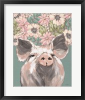 Patrice the Pig Framed Print