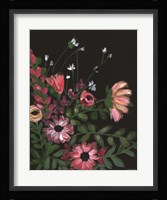 Dark and Moody Florals 1 Framed Print