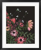 Dark and Moody Florals 1 Framed Print