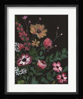 Dark and Moody Florals 2 Framed Print