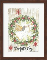 Comfort & Joy Wreath Fine Art Print