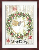 Comfort & Joy Wreath Fine Art Print