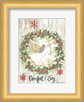 Comfort & Joy Wreath Fine Art Print