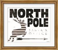 North Pole Office Fine Art Print