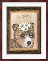 Be Brave Bear Fine Art Print