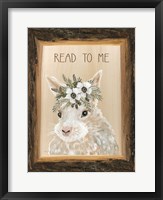 Read to Me Bunny Fine Art Print