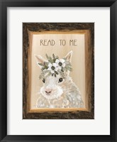 Read to Me Bunny Fine Art Print