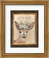 Let's Play Deer Fine Art Print