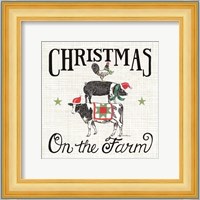 Christmas on the Farm Fine Art Print