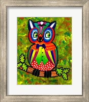 Carnival Owl II Fine Art Print