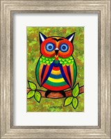 Carnival Owl Fine Art Print