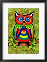 Carnival Owl Fine Art Print